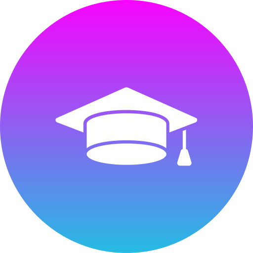 gorro de graduación icono gratis