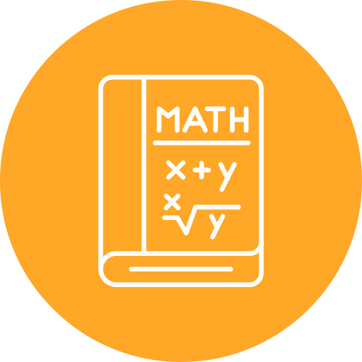 libro de matemáticas icono gratis