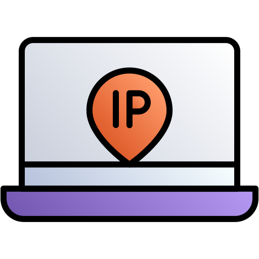 dirección ip icono gratis