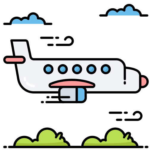 vuelo icono gratis