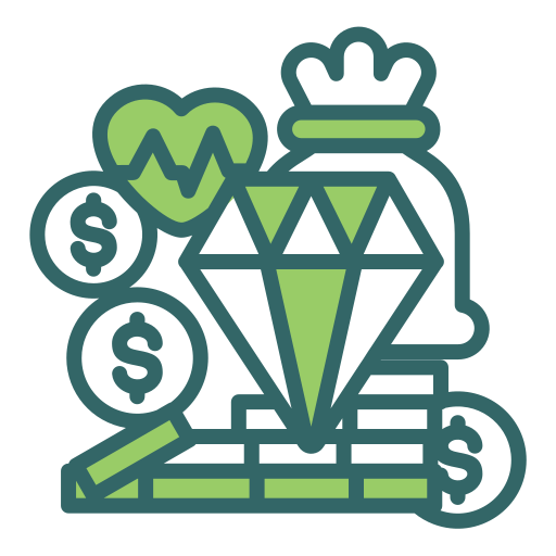 Богатство бесплатно иконка