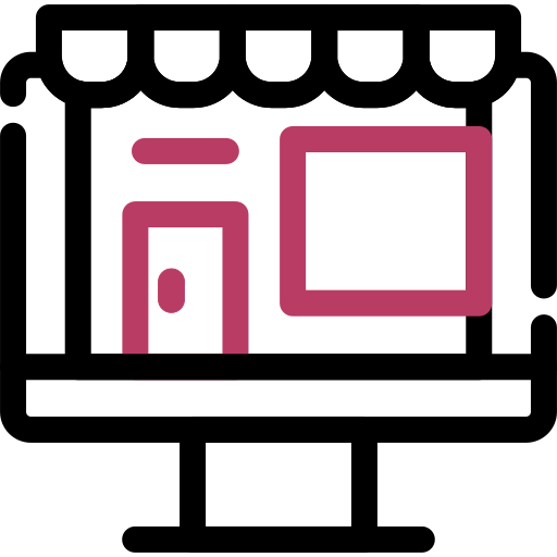 Online store free icon Online store free icon