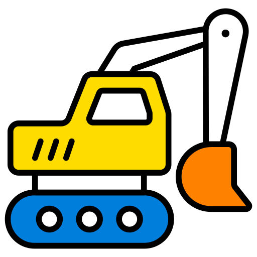 excavador icono gratis