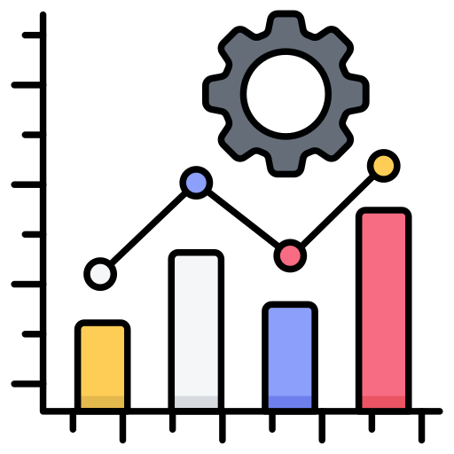 evaluación comparativa icono gratis