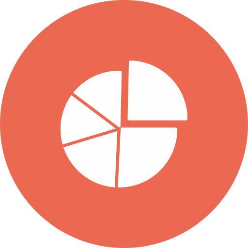 Pie chart free icon