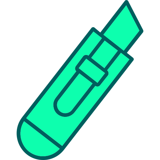 cortador icono gratis