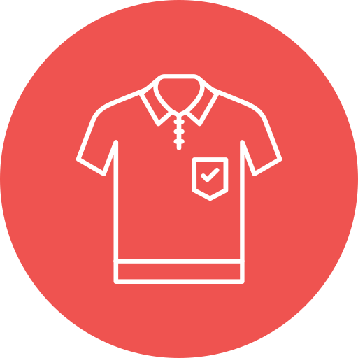 camisa polo icono gratis