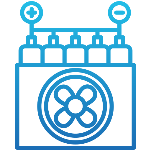 paquete de baterías icono gratis