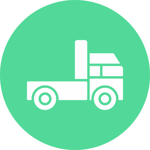 camión de mudanzas icono gratis