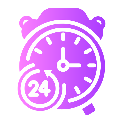 24 hours free icon