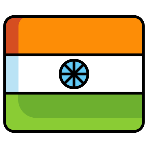 bandera india icono gratis