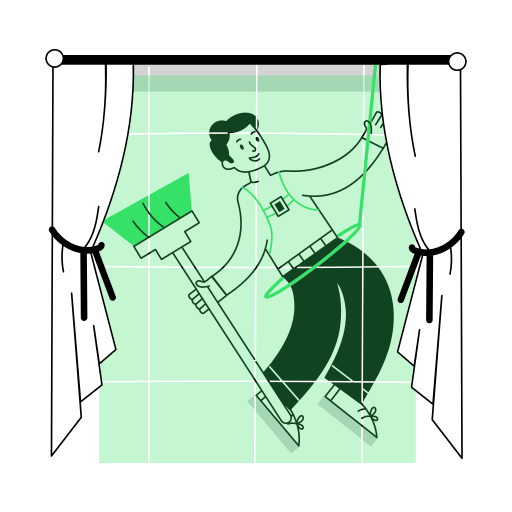 limpiando icono gratis