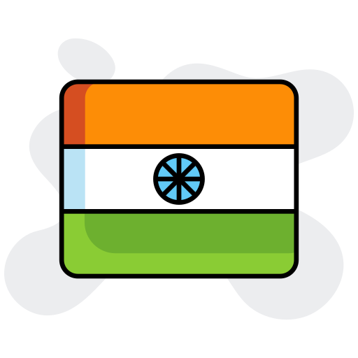 bandera india icono gratis