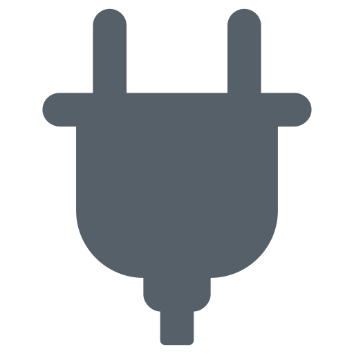 Plug free icon Plug free icon