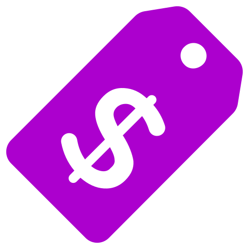 Tag free icon