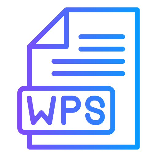 extensión wps icono gratis