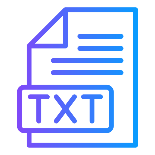 txt-datei kostenlos Icon txt-datei kostenlos Icon