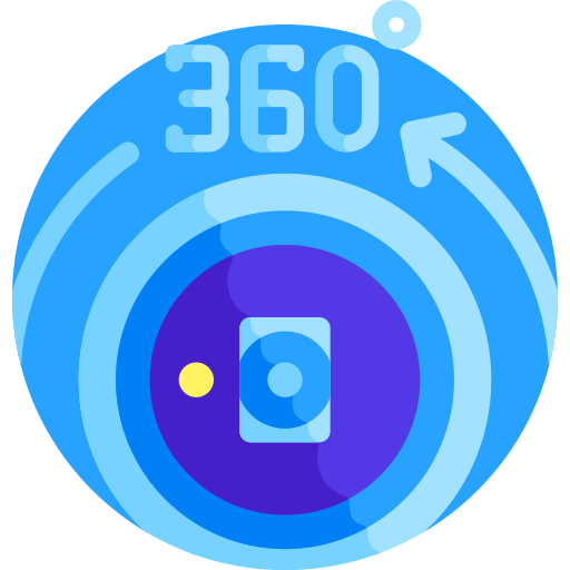 360 degrees free icon 360 degrees free icon