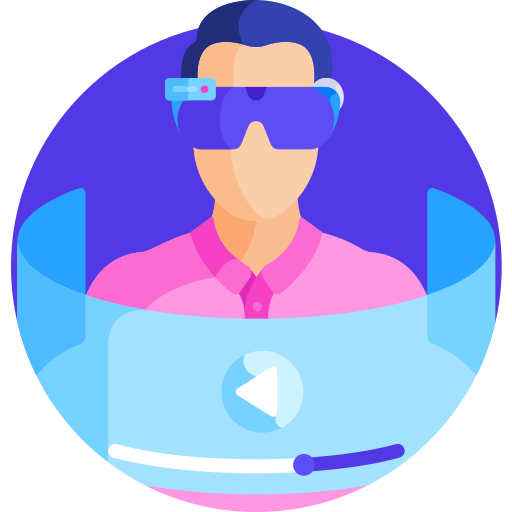 Virtual reality free icon