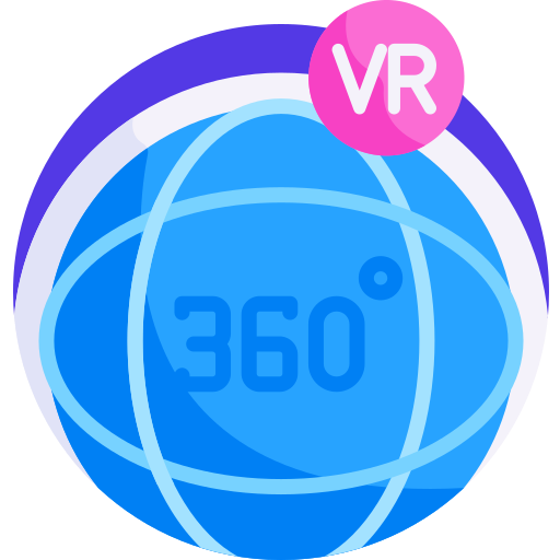 360 degrees free icon