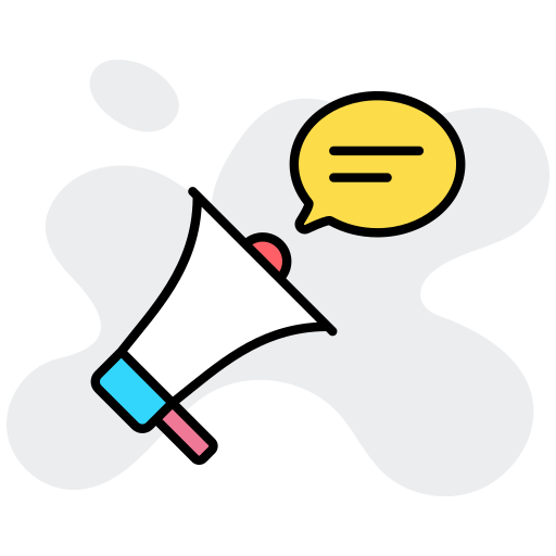 campaña icono gratis