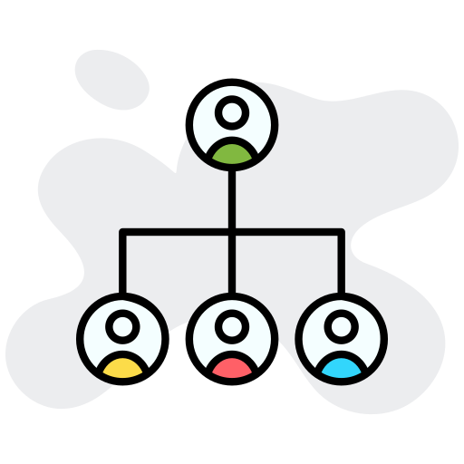 Organization chart free icon