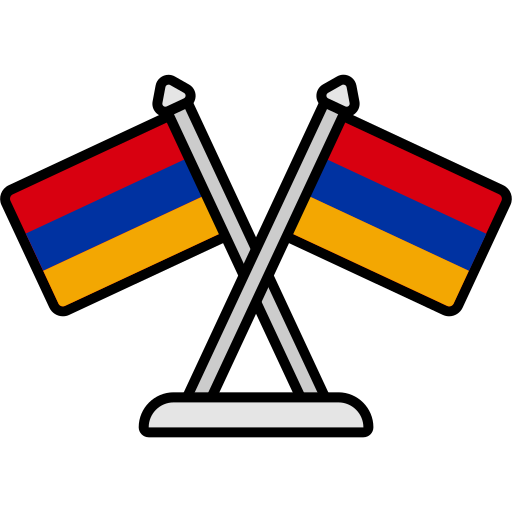 bandera de armenia icono gratis