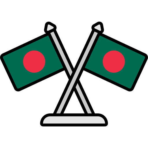 bandera de bangladesh icono gratis