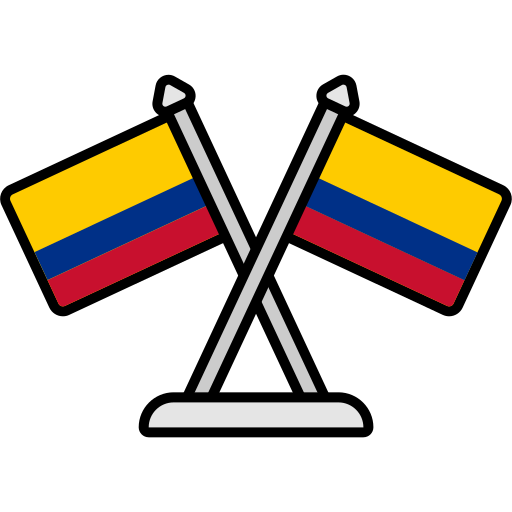 bandera colombia icono gratis