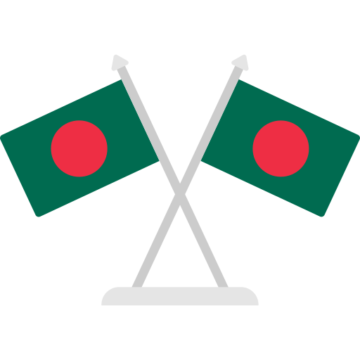 bandera de bangladesh icono gratis