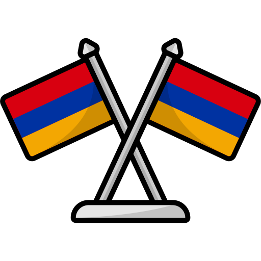 drapeau de l'arménie Icône gratuit