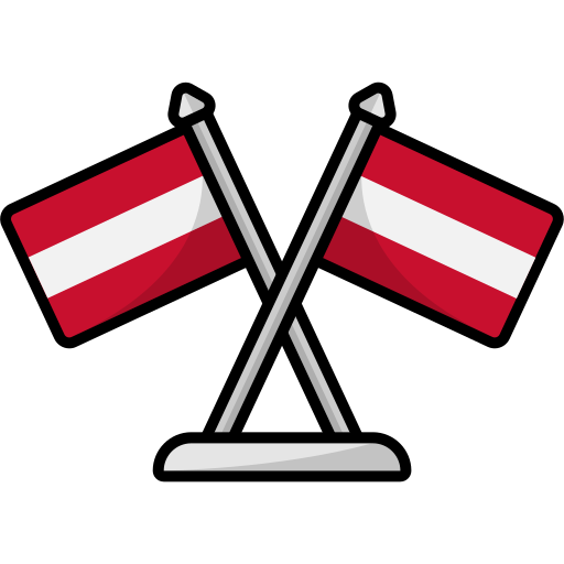 bandera de austria icono gratis