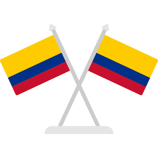 bandera colombia icono gratis