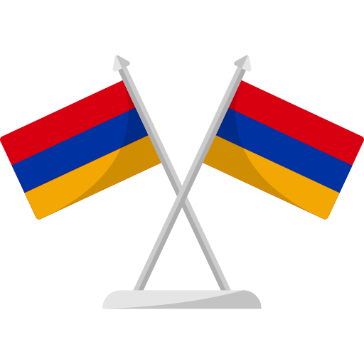 bandera de armenia icono gratis