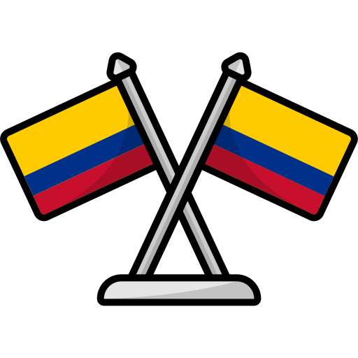 bandera colombia icono gratis