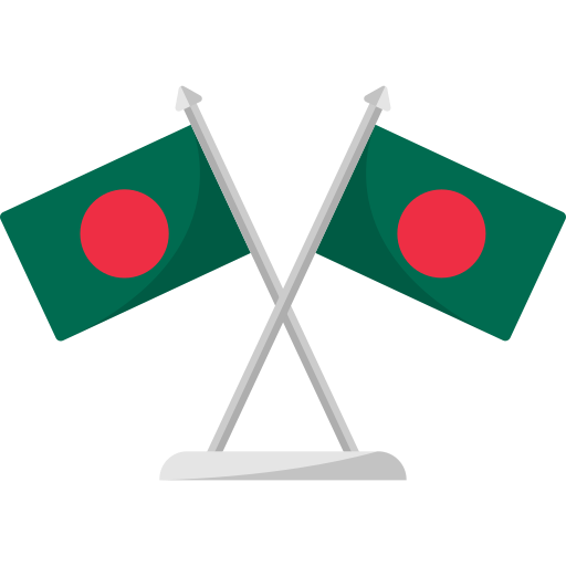 bandera de bangladesh icono gratis