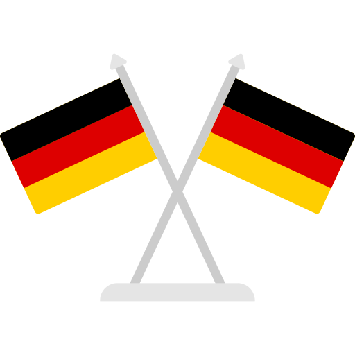 bandera de alemania icono gratis