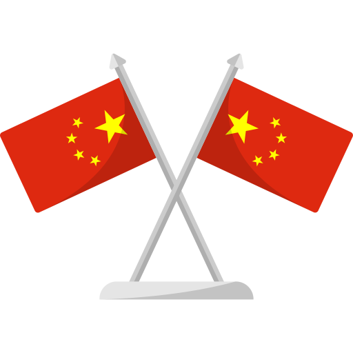 bandera china icono gratis