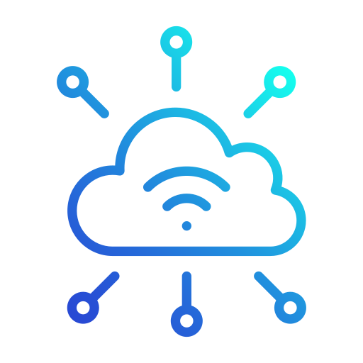 internet de las cosas icono gratis