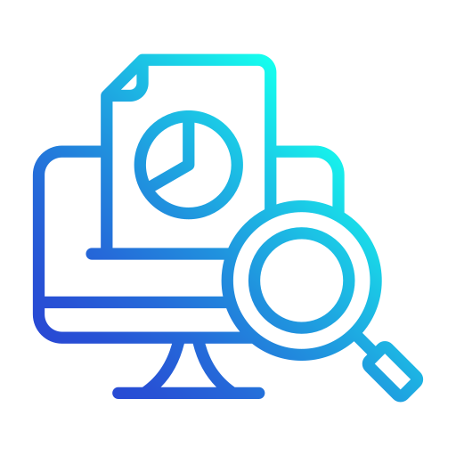 análisis de los datos icono gratis