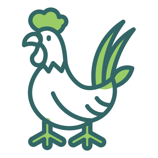poulets Icône gratuit poulets Icône gratuit