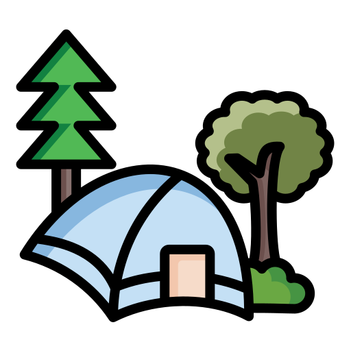 site de camp Icône gratuit site de camp Icône gratuit
