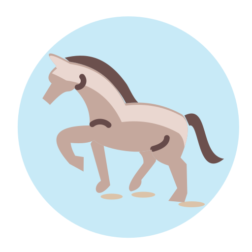 caballos icono gratis