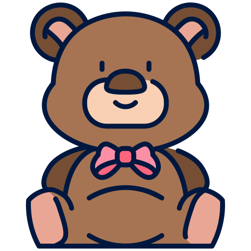 oso de peluche icono gratis