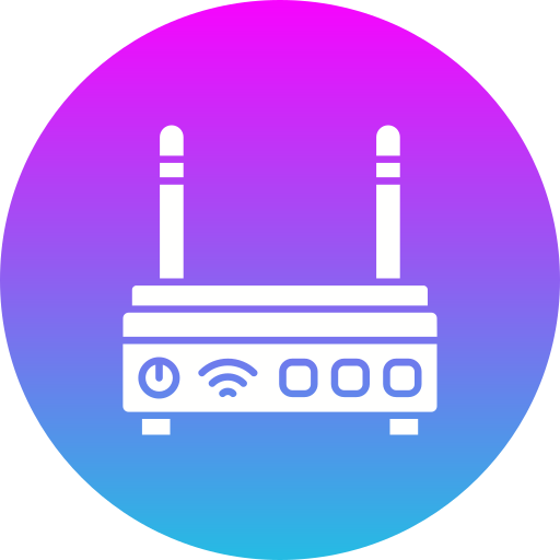 router inalámbrico icono gratis