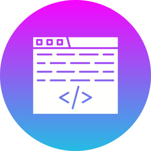 codificación web icono gratis