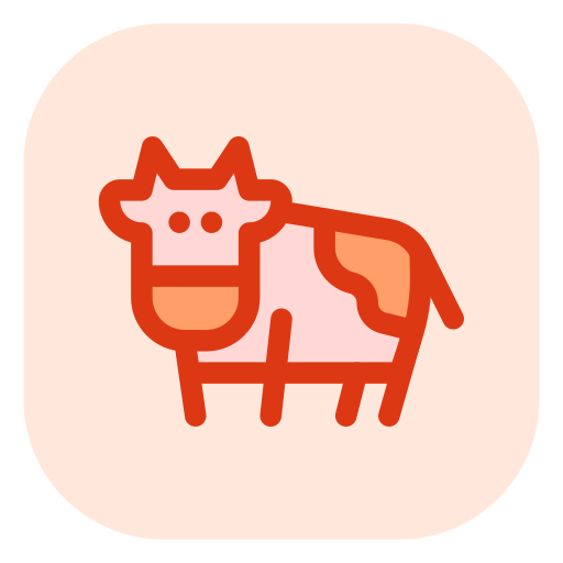 vaca icono gratis