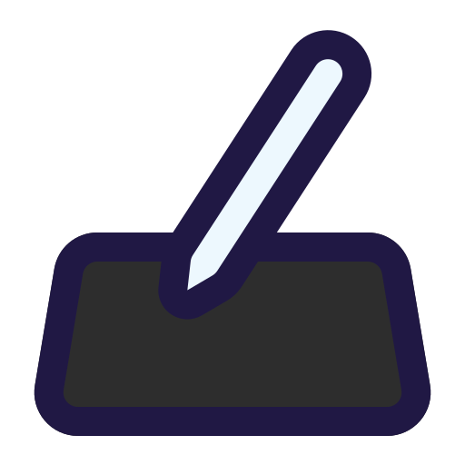 tablette à stylet Icône gratuit