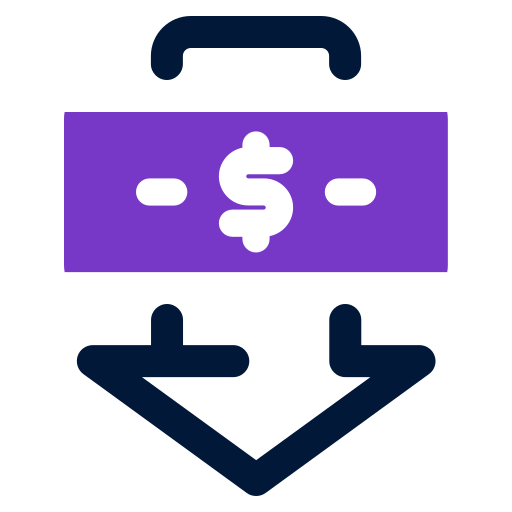 Inflation free icon Inflation free icon
