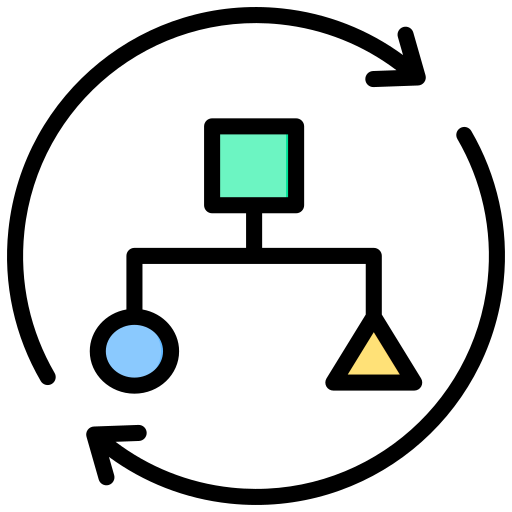 Organization structure free icon